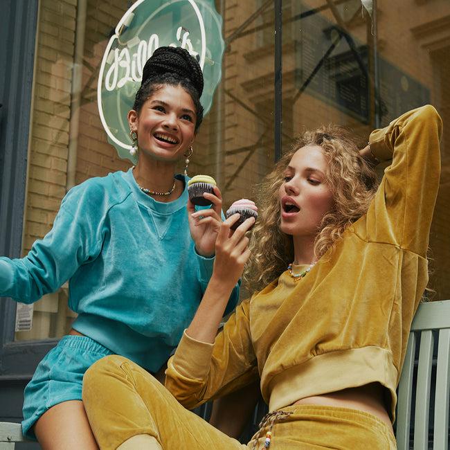 Dannijo Camel Velour Jogger