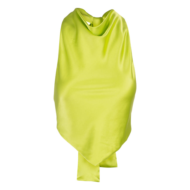 dannijo Lime Scarf Top