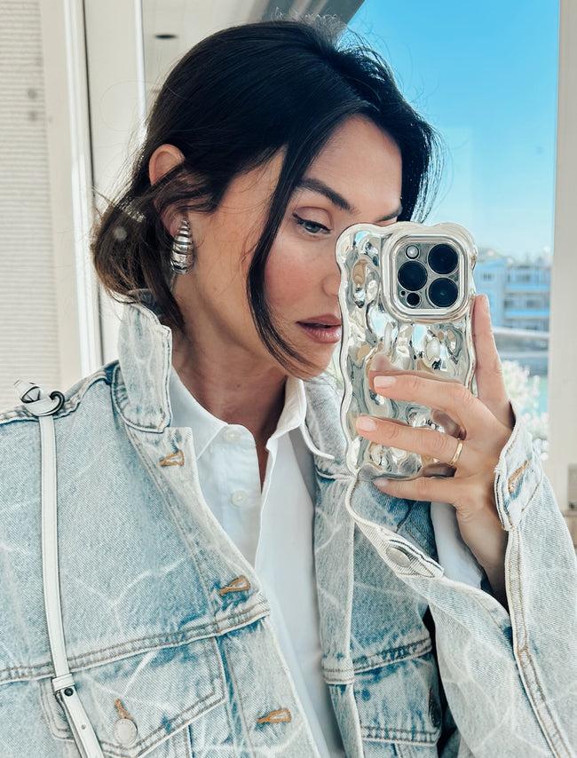 Dannijo 'Melted Metal' Case