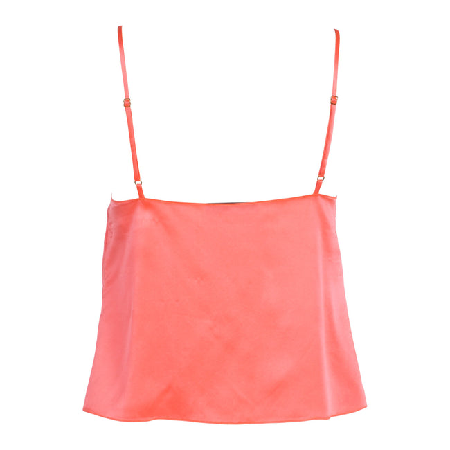 Dannijo Neon Coral Square Neck Cami
