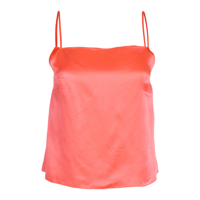 dannijo Neon Coral Square Neck Cami