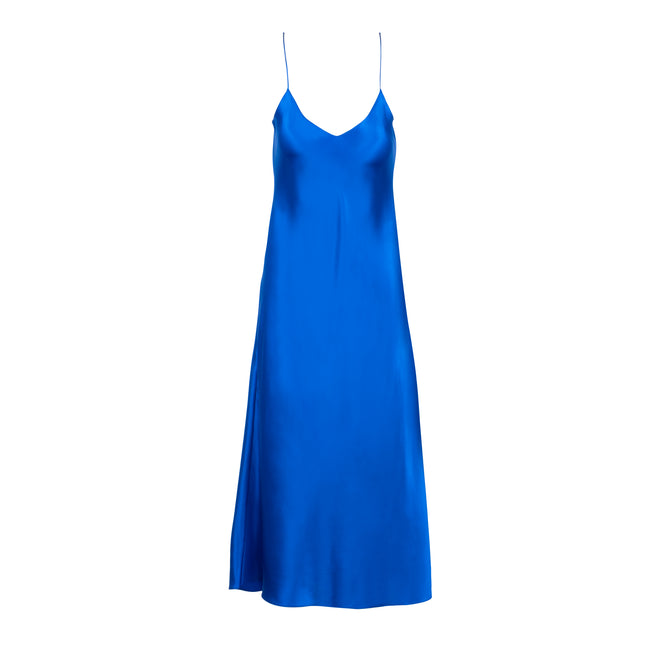 dannijo New Cobalt Midi Slip Dress