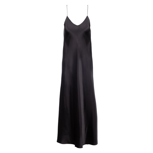 dannijo New Noir Mossy Maxi Slip Dress