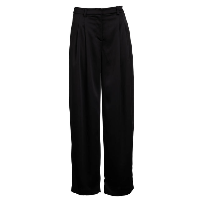dannijo Noir Boss Pleated Trousers