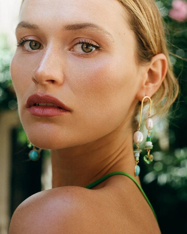 dannijo Palm Earrings