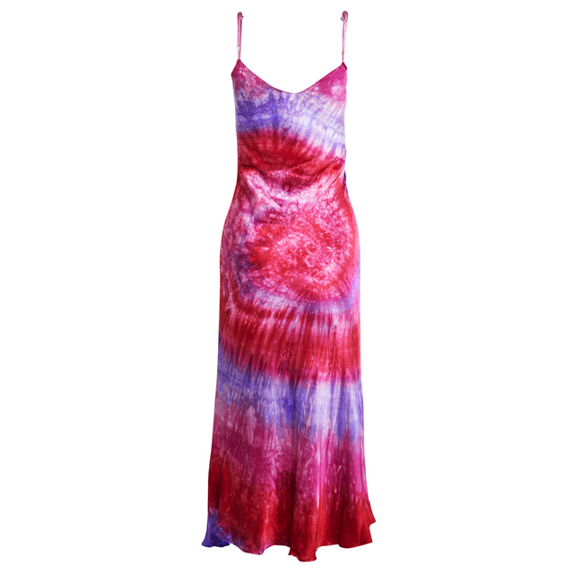 Dannijo Ray Hand Dyed Midi Slip Dress