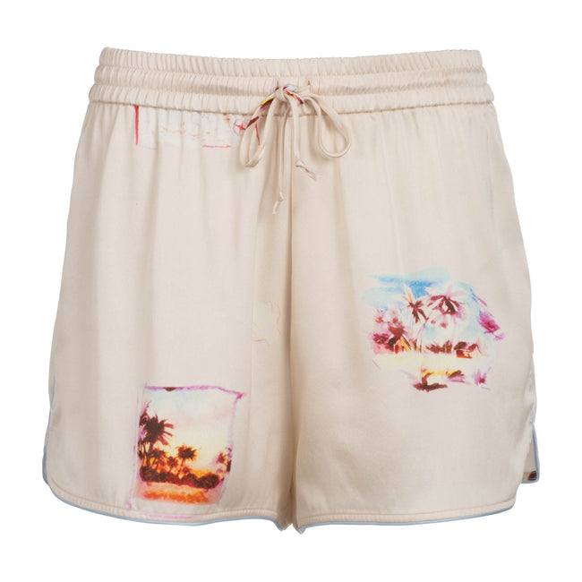 dannijo Vignette Print Bowling Shorts