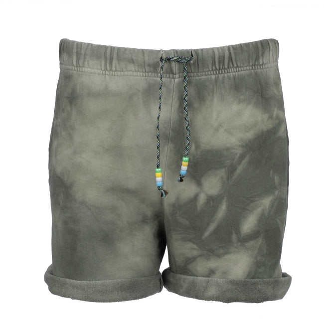 Dannijo Lily Pad Sweatshorts With Beaded Drawstring