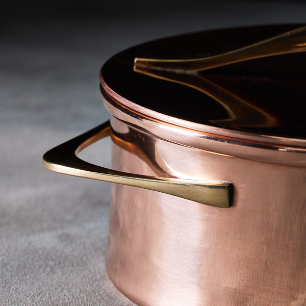 Dansk Copper 2QT Casserole With Lid By Jens Quistgaard