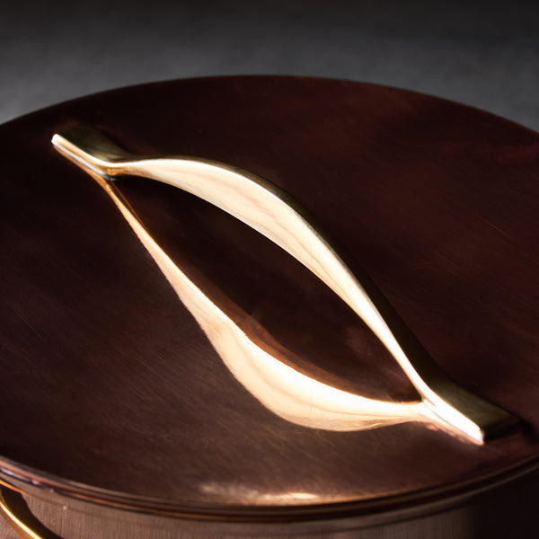 Dansk Copper 2QT Casserole With Lid By Jens Quistgaard