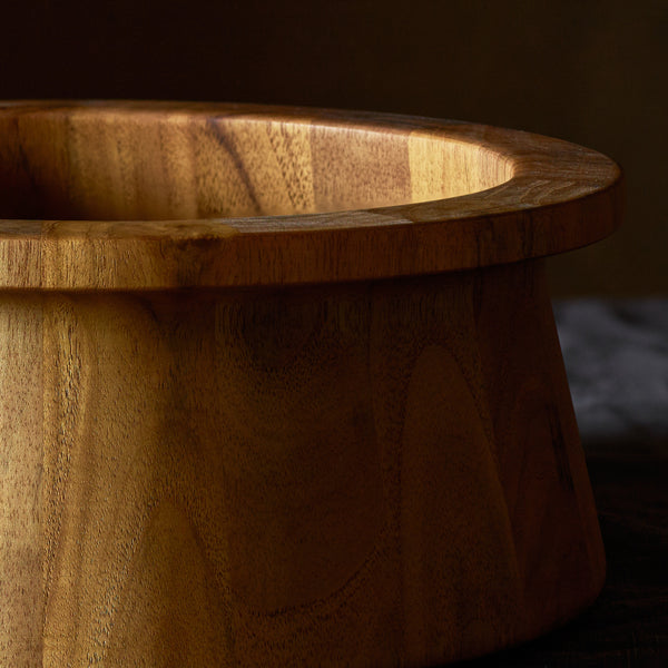 Dansk Teak Brim Salad Bowl