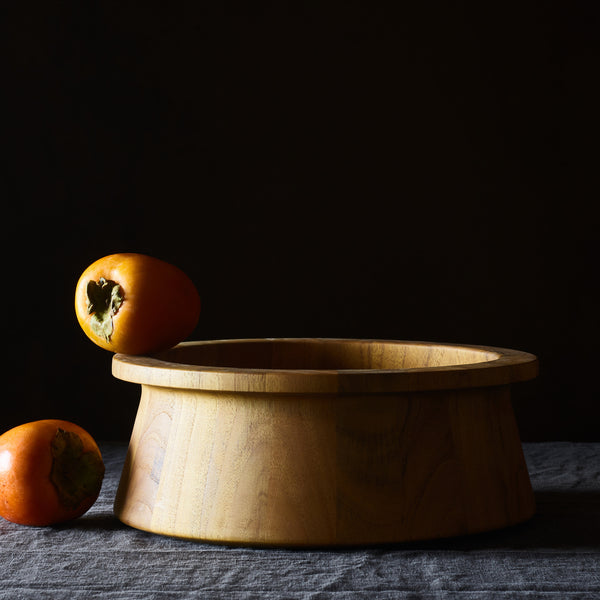 dansk Teak Brim Salad Bowl