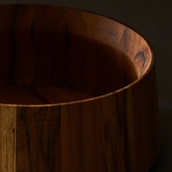 Dansk Teak Slope Salad Bowl