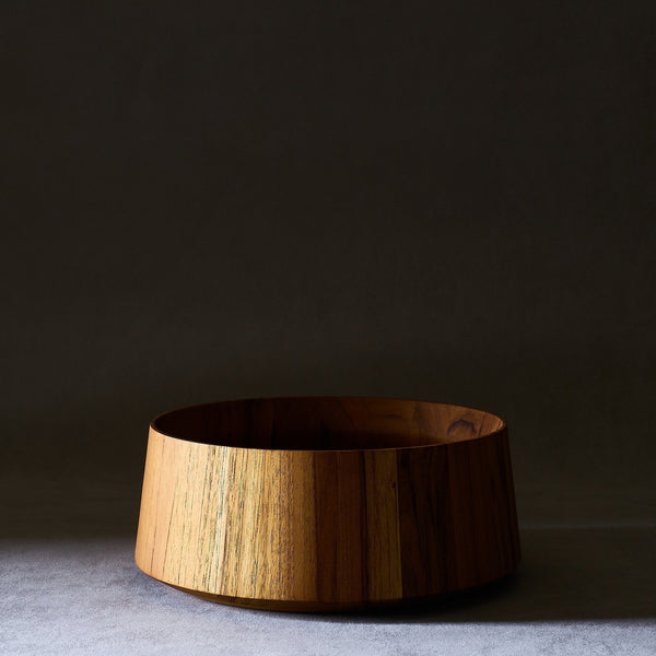 Dansk Teak Slope Salad Bowl