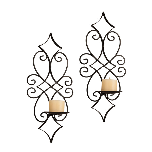 Danya B Casablanca Wall Sconce Candle Holder Set Of 2