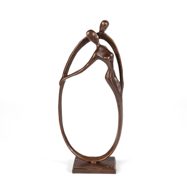Danya B Circle Of Love Bronze Sculpture