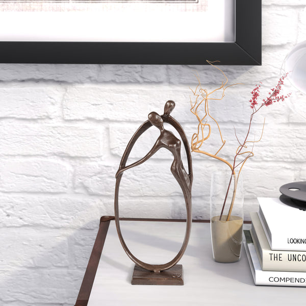 Danya B Circle Of Love Bronze Sculpture