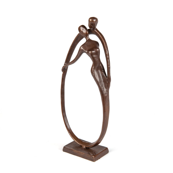 Danya B Circle Of Love Bronze Sculpture