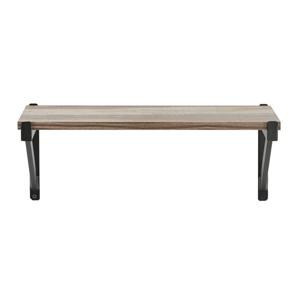 Danya B Genoa Shelf On Triangular Bracket