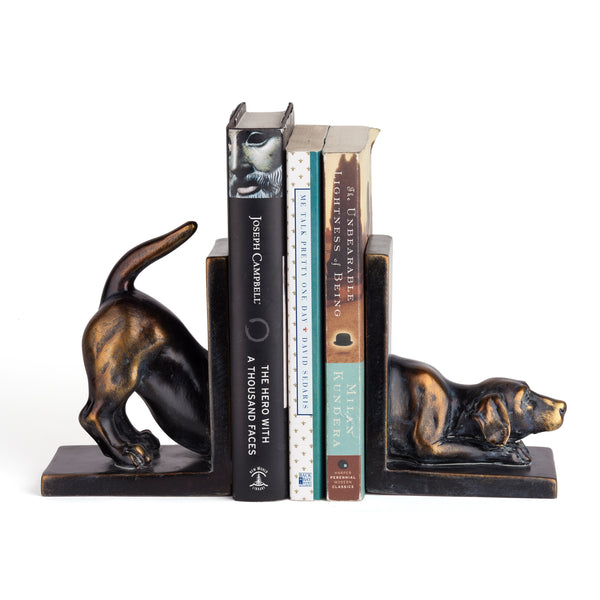 Danya B Labrador Dog Bookend Set