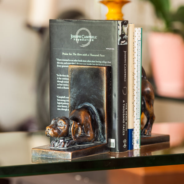 Danya B Labrador Dog Bookend Set