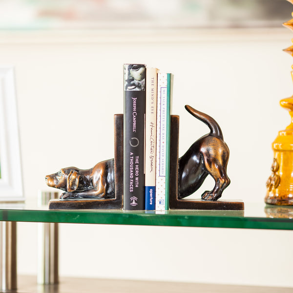 danya b Labrador Dog Bookend Set