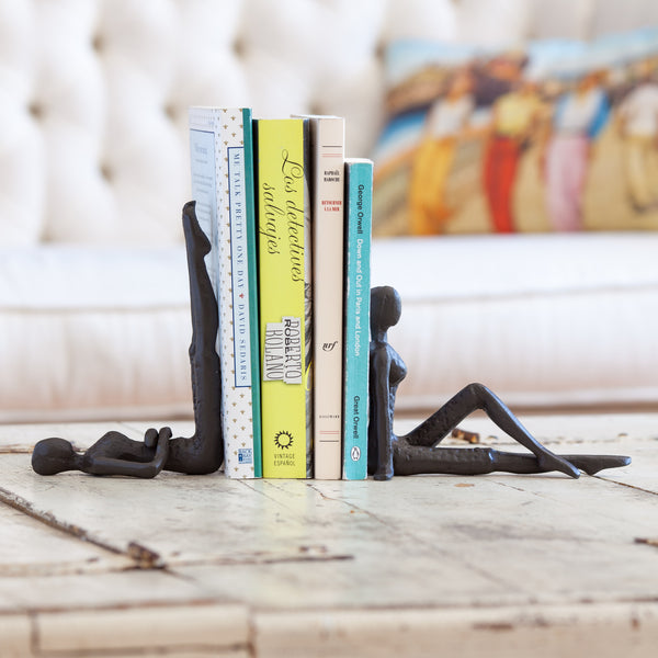 danya b Ladies Stretching Metal Bookend Set