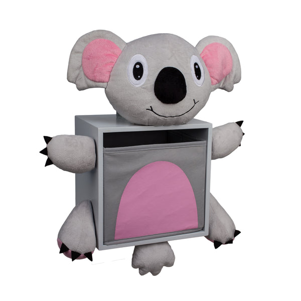 Danya B Plush Koala Bear Kids Wall Storage Bin