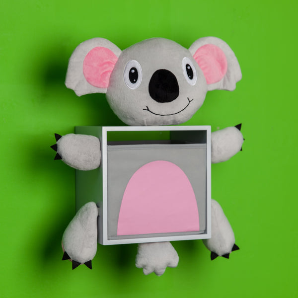 danya b Plush Koala Bear Kids Wall Storage Bin