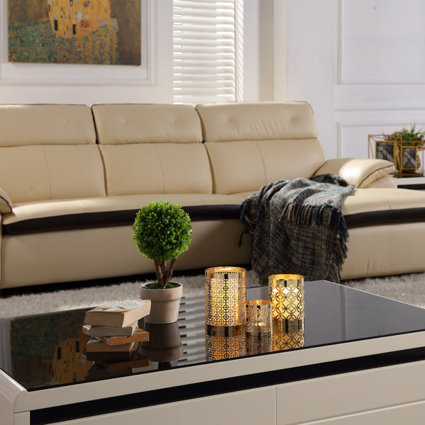 danya b Set of 3 Filigree Candleholder Hurricanes danya b Set of 3 Filigree Candleholder Hurricanes