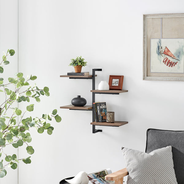 Danya B Siena Vertical 4-Tier Shelf Unit