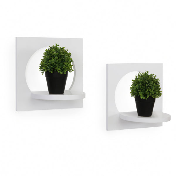 Danya B Silhouette Wall Shelves (Set Of 2)