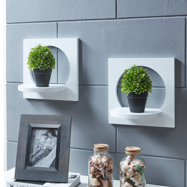 danya b Silhouette Wall Shelves (Set of 2)