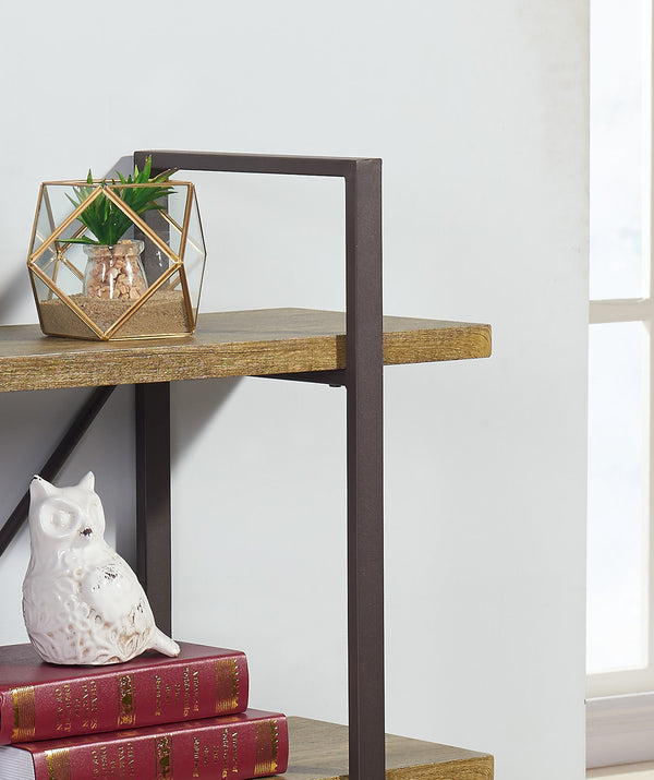 Danya B Three Level Rustic Shelving Unit