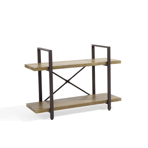 Danya B Two Level Rustic Shelving Unit