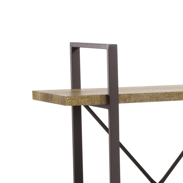 Danya B Two Level Rustic Shelving Unit