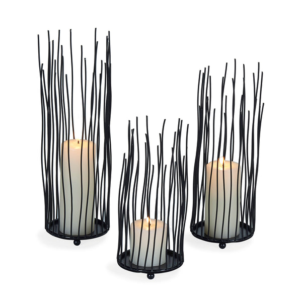 Danya B Willow Iron Candleholder 3-piece Set
