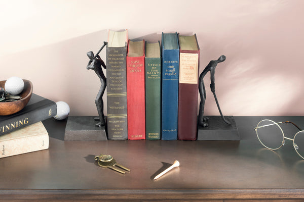 Danya B Golfers Iron Bookend Set Golf Home And Office Decor