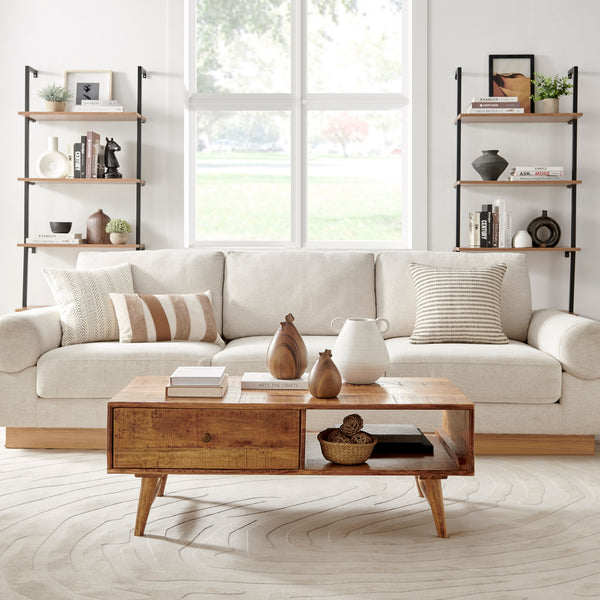 Danya B Hona Set Of 2 Modern Abstract Walnut Finish Tabletop Hen Chicken Sculpture Figures