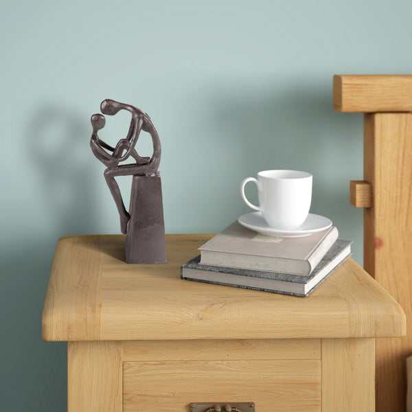 Danya B Mother And Child Tender Embrace Cast Iron Sculpture