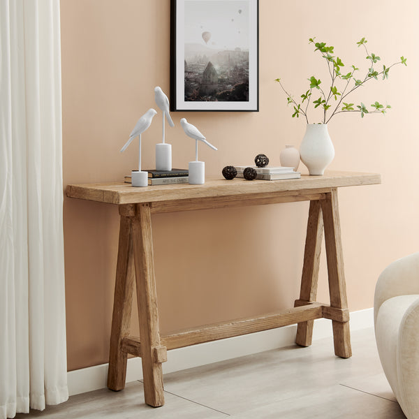 Danya B Ren Bird Perched White Ornament Decorative Accent Sculpture Figurines - Set Of 3