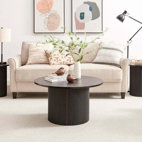 Danya B Sanger Set Of 2 Modern Abstract Walnut Finish Tabletop Bird Sculpture Figures