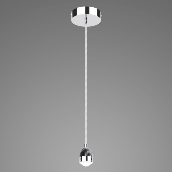 Där Lighting 1lt Modular Suspension Polished Chrome LED