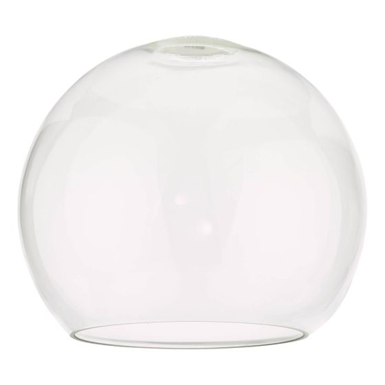 där lighting Accessory Easy Fit Open Round Glass Shade