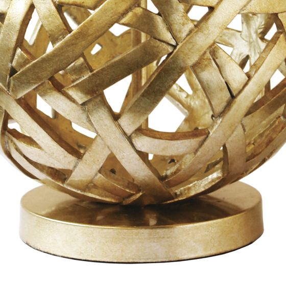 där lighting Balthazar Table Lamp Antique Gold With Shade