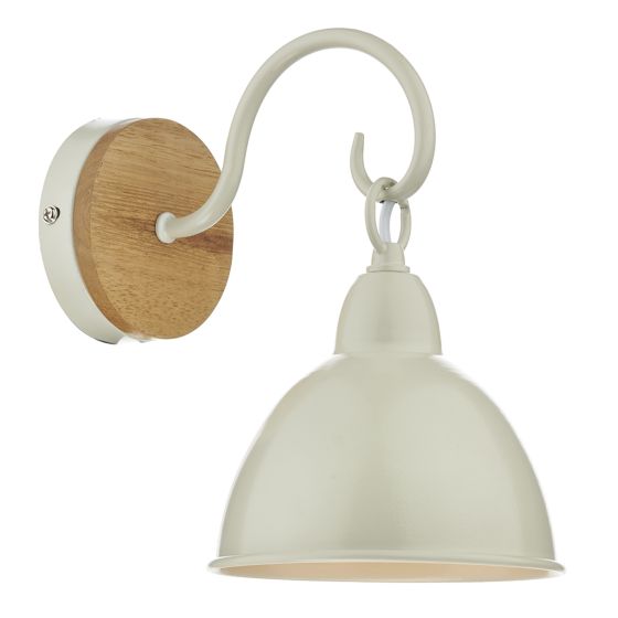 Där Lighting Blyton 1 Light Wall Bracket Complete With Painted Shade