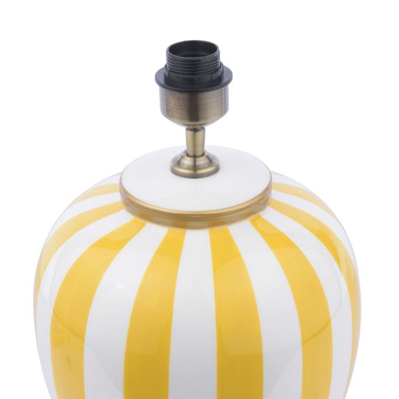 Där Lighting Circus Table Lamp Yellow And White With Shade