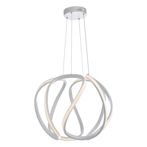 Där Lighting Alonsa Pendant Large White LED