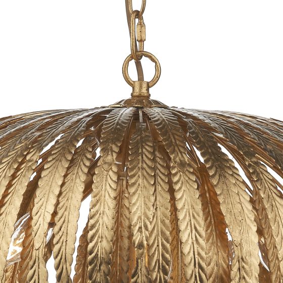 Där Lighting Atticus 5 Light Pendant Gold