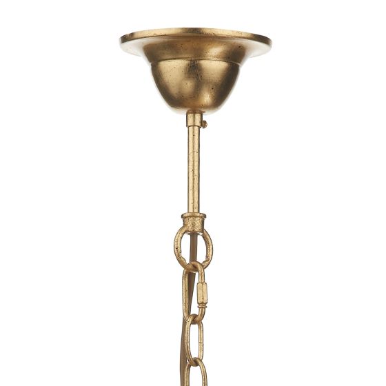 Där Lighting Atticus 5 Light Pendant Gold